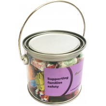 Medium PVC Bucket with Allen's Wrapped Lollies 250g